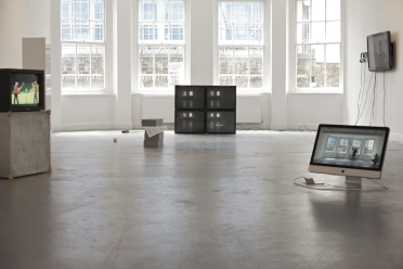 Illusion of the spectator installation view, 2012.